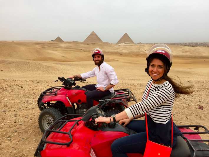 Kahire: Piramitler Çevresinde Quad & Camel Ride Combo Turu